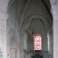 La travée droite du choeur et l'abside vues vers le nord-est (2007)