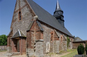 L'église vue du sud-ouest (2005)