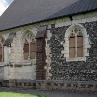 Vue partielle de l'église depuis le nord-ouest (2004)