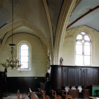 Vue partielle du transept et du choeur vers le nord (2006)