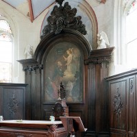 L'autel-retable et les boiseries du choeur (2006)