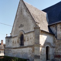 La chapelle seigneuriale vue du nord-ouest (2003)