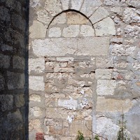 Porte romane dans le mur sud de la nef (2003)