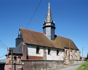 L'église vue du sud-ouest (2003)